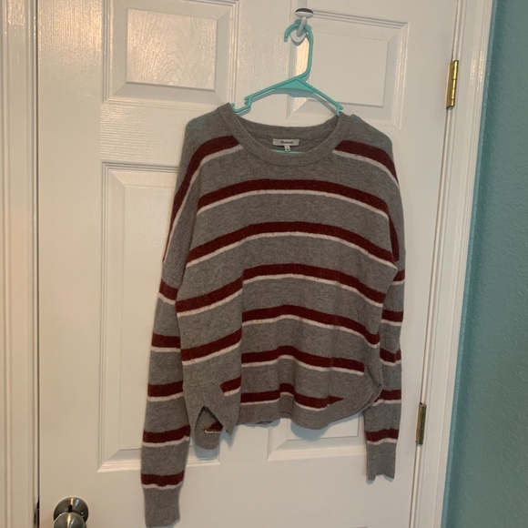 Madewell Sweaters - MADEWELL STRIPED SWEATER MEDIUM